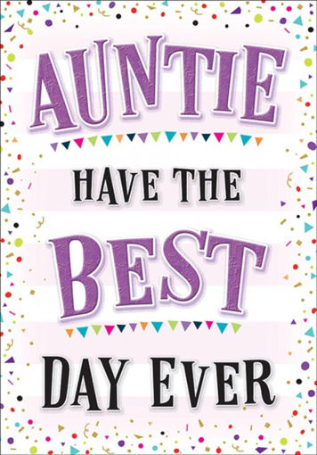 Picture of AUNTIE BIRTHDAY CARD